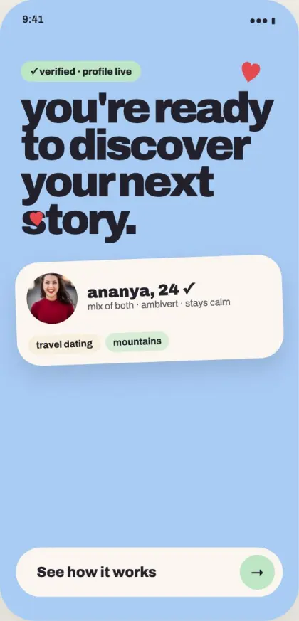Profile done screen